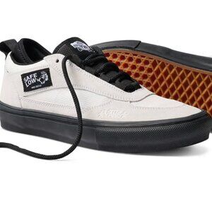 Vans Skate Safe Low - White/Black — NEW IN BOX, Women’s Size 9.5 / Mens Size 8
